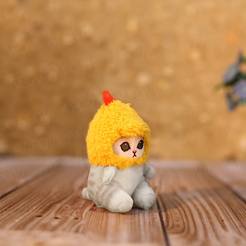 Cute Shark Cat Plush Doll Pendant - Image 6