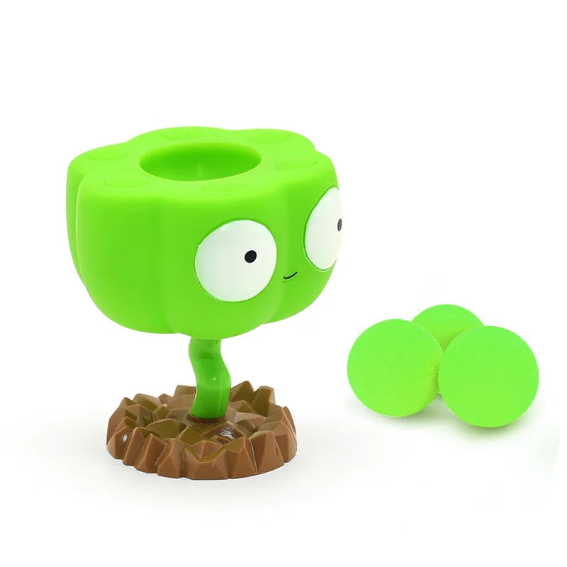 New Plants vs Zombies 2 Pea Snow Fire Shooter Gatling PVC Action Figure - Image 19