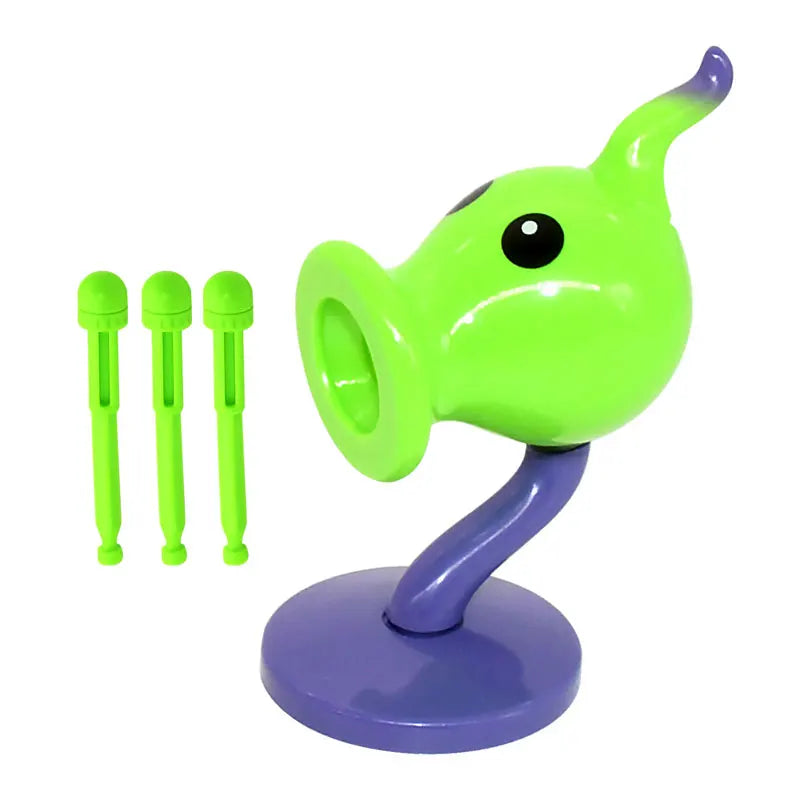 New Plants vs Zombies 2 Pea Snow Fire Shooter Gatling PVC Action Figure - Image 16