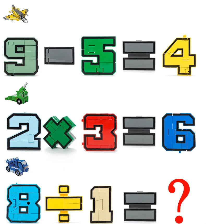 With Box Assemble Number Robots - Image 3