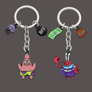 SpongeBob SquarePants Metal Keychain