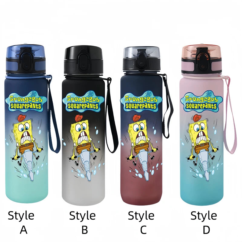 650ML SpongeBob SquarePants Water Cup - Image 4