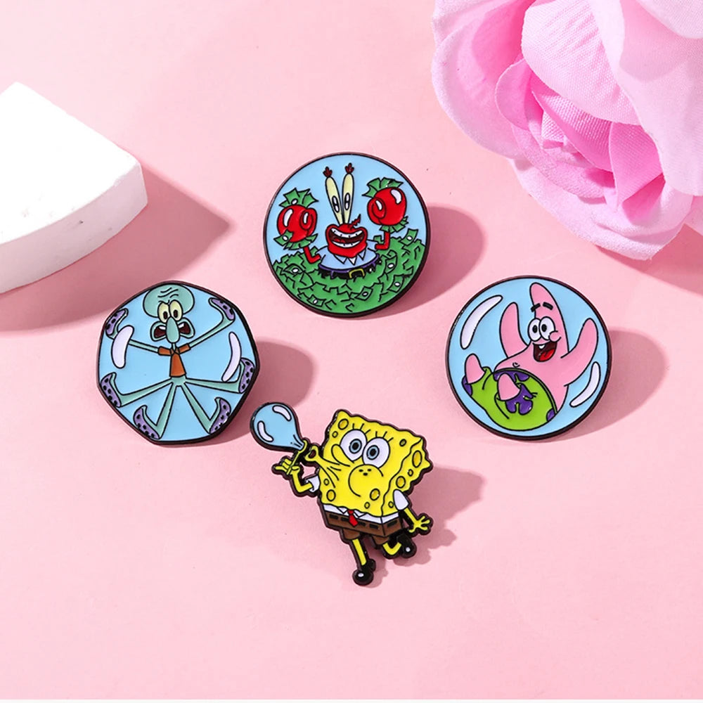 SpongeBob SquarePants Enamel Lapel Pins - Image 7