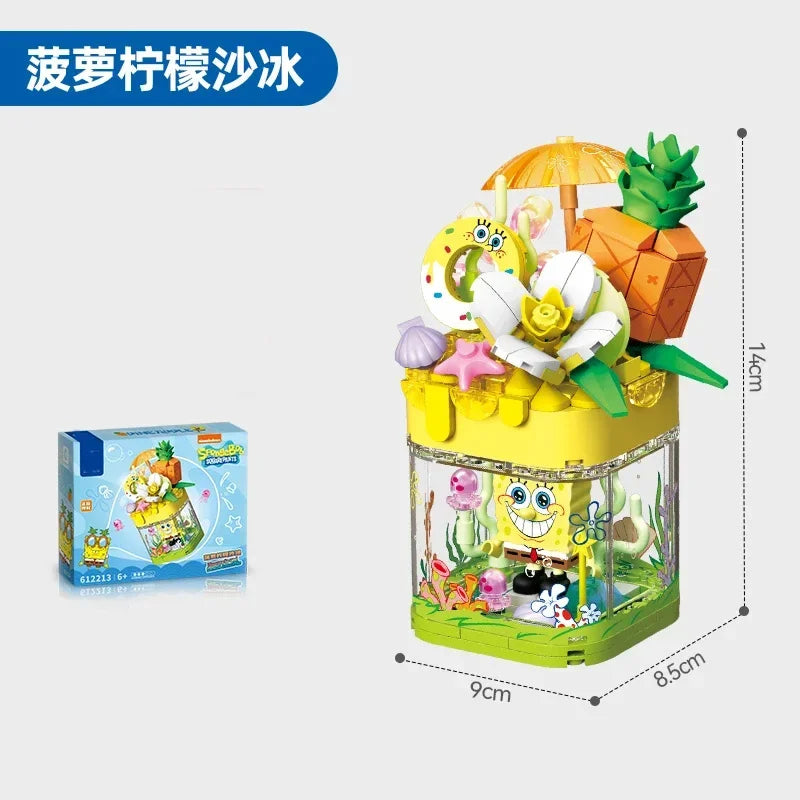 Creativity SpongeBob & Patrick House Building Block DIY - Image 9