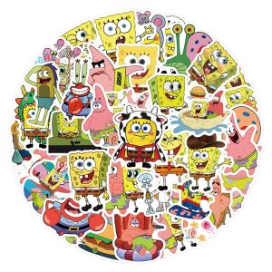10/30/55PCS Cartoon Cute Kawaii SpongeBob