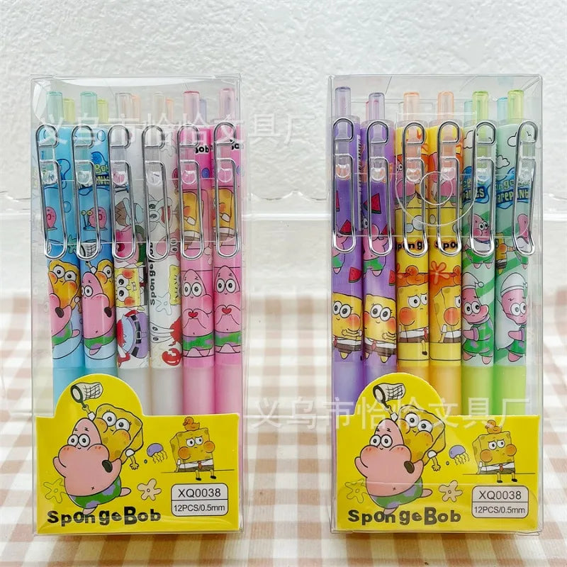 SpongeBob & Patrick Star Gel Pens Set - Image 5