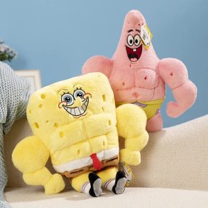 Muscle SpongeBob & Patrick Star Plush