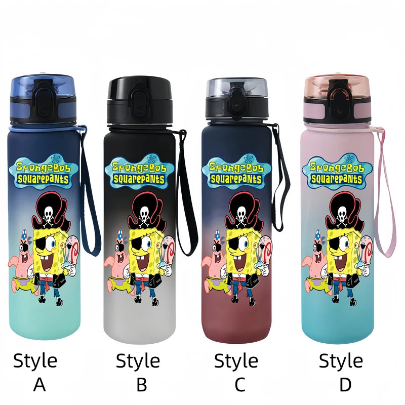650ML SpongeBob SquarePants Water Cup - Image 3