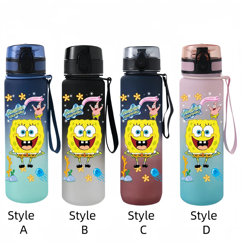 650ML SpongeBob SquarePants Water Cup - Image 19