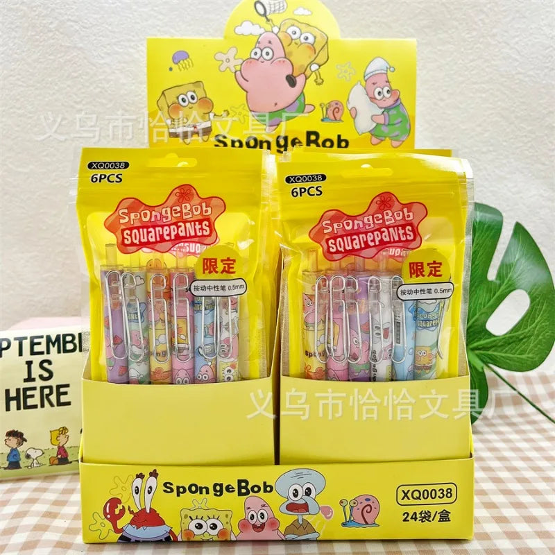 SpongeBob & Patrick Star Gel Pens Set - Image 4
