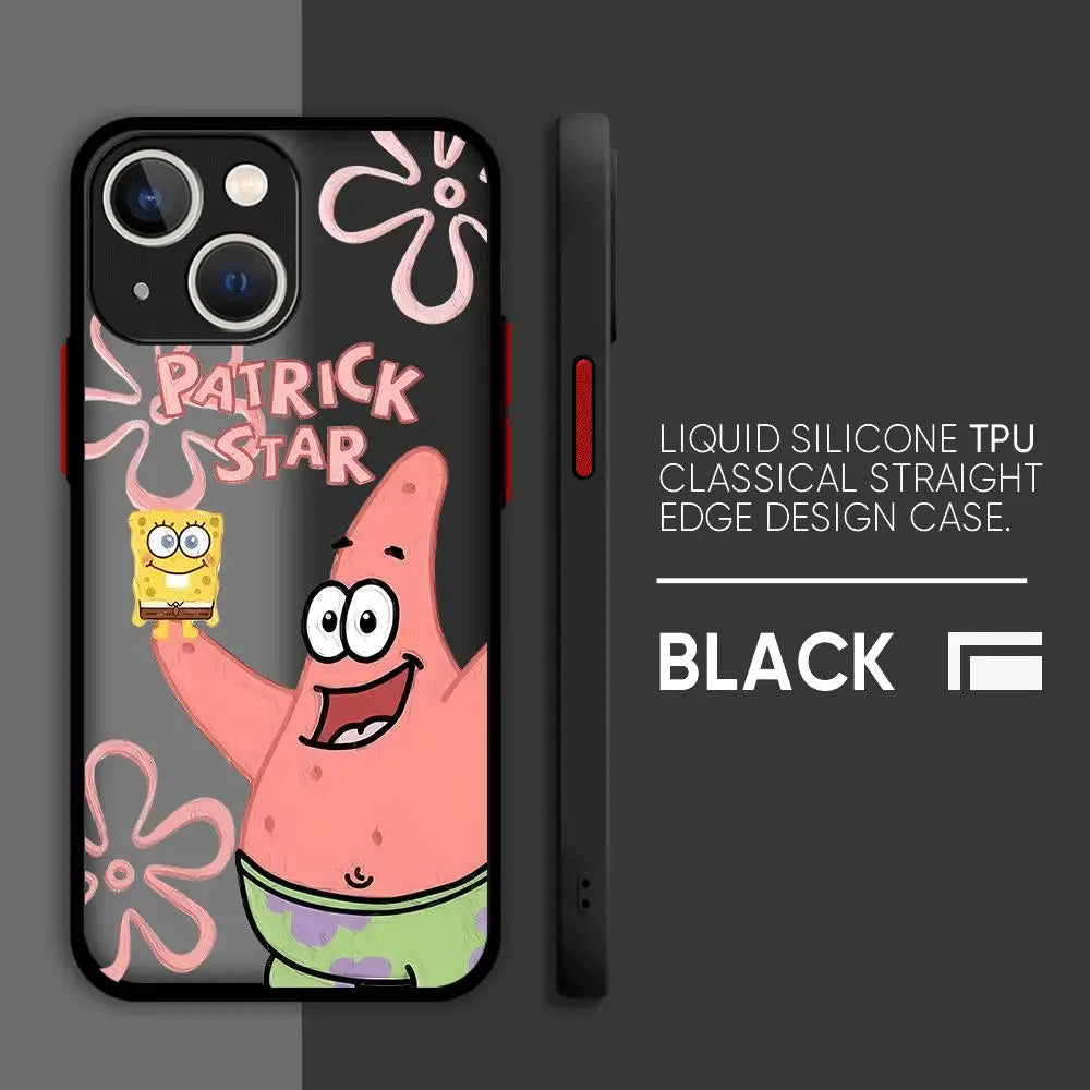 S-SpongeBob P-Patrick Star Armor Phone Case - Image 11