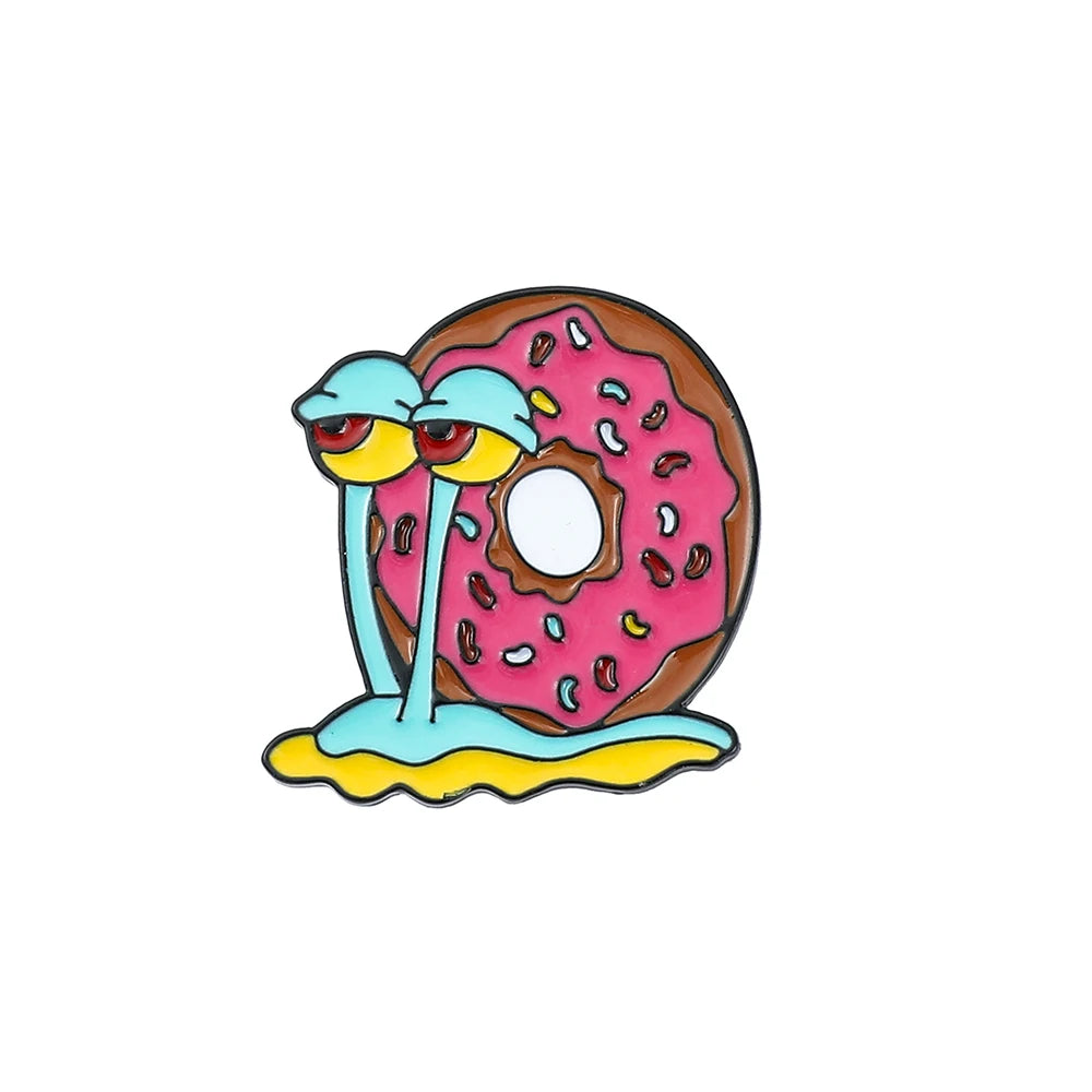 Anime SquarePants Enamel Brooch - Image 7