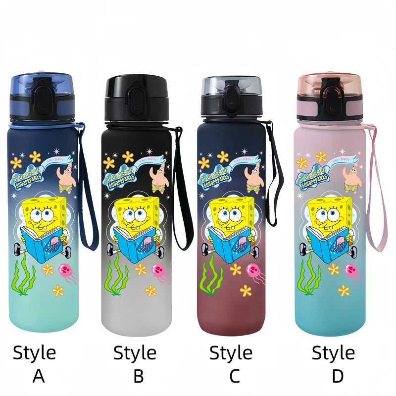 650ML SpongeBob SquarePants Water Cup - Image 8