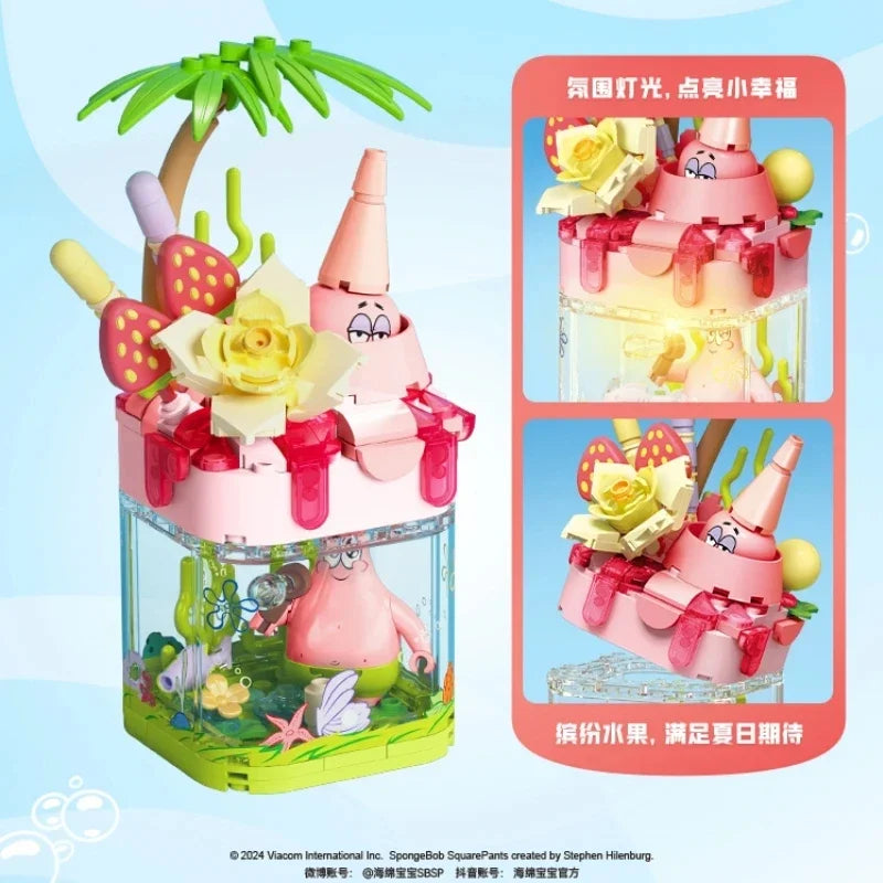 Creativity SpongeBob & Patrick House Building Block DIY - Image 5